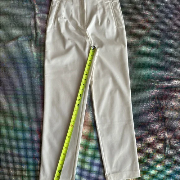 Hight Waist Pants stretch Color White brand new size S M L special office work - Picture 5 of 16